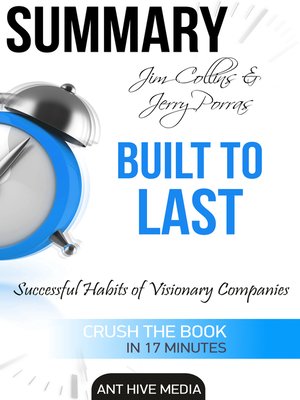 cover image of Jim Collins and Jerry Porras' Built to Last